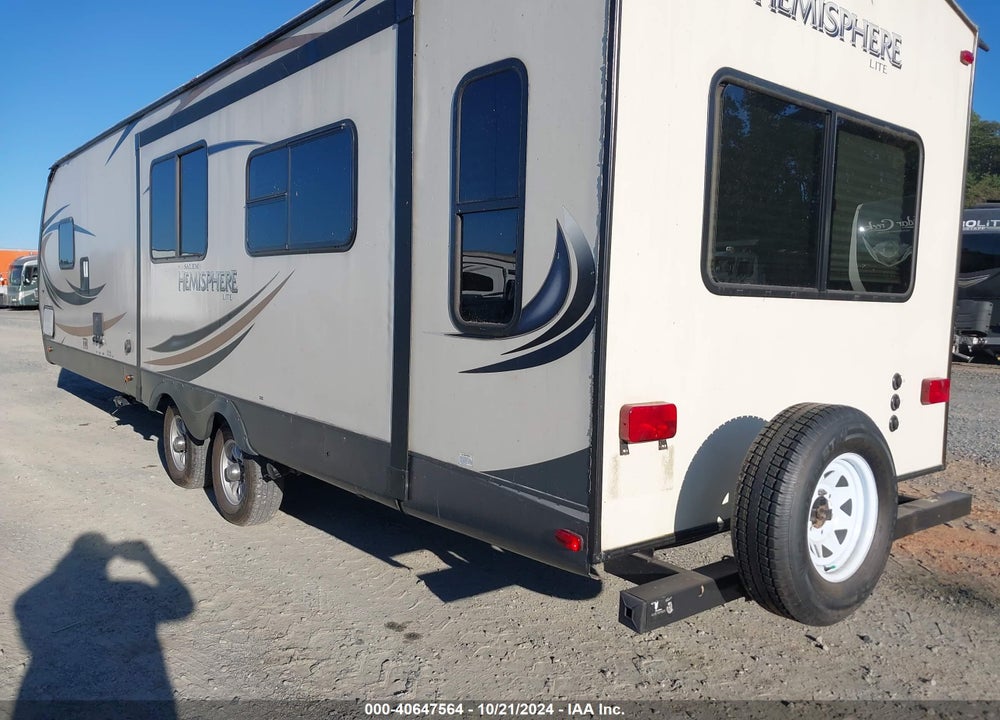 2017 FOREST RIVER HEMISPHERE VIN: 4X4TSBC27HU080928