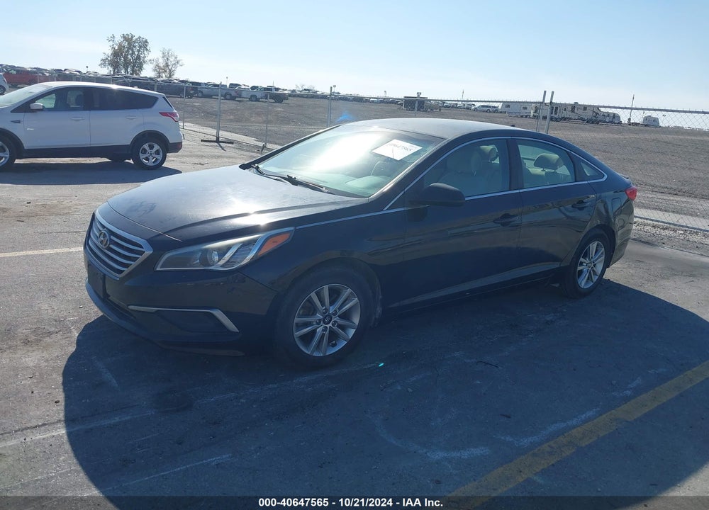 2016 HYUNDAI SONATA SE VIN: 5NPE24AF4GH276995