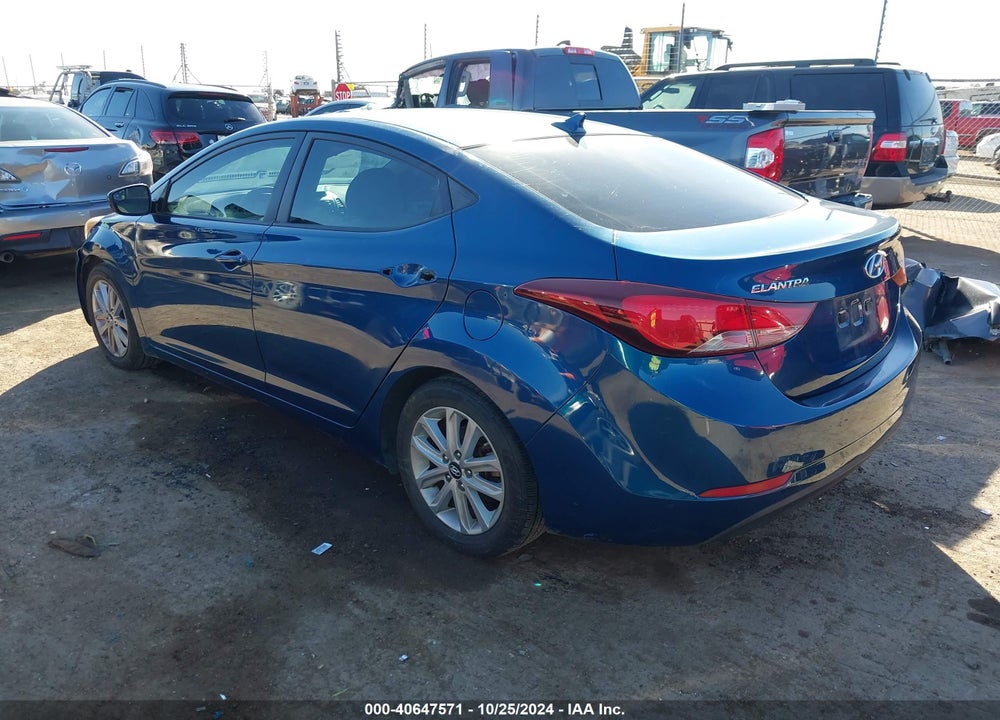 2014 HYUNDAI ELANTRA SE VIN: KMHDH4AE6EU032703