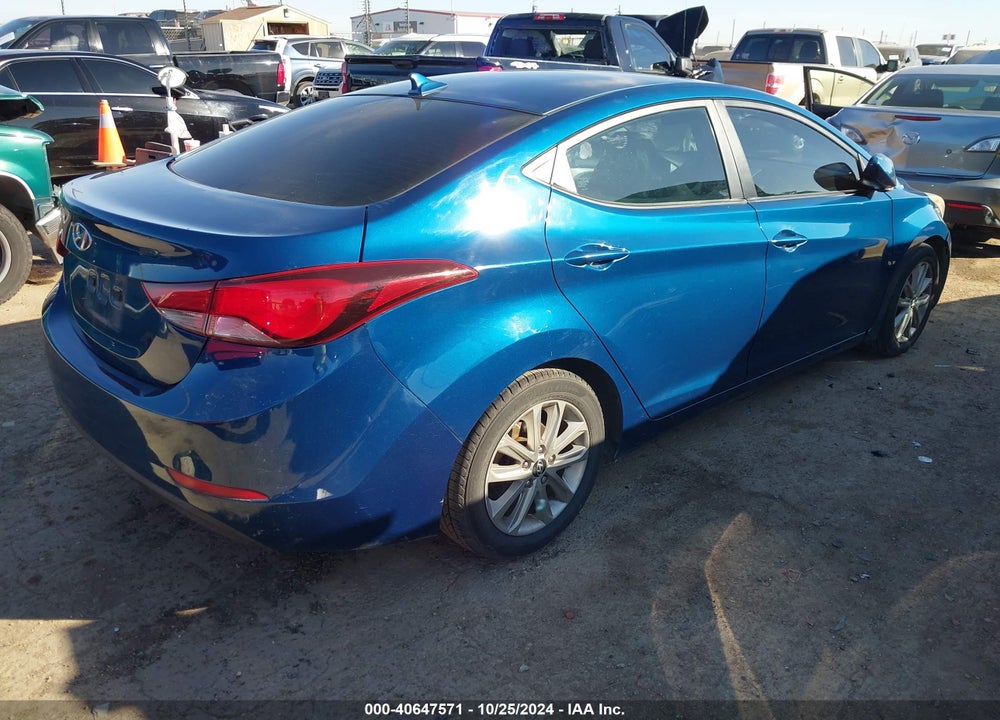 2014 HYUNDAI ELANTRA SE VIN: KMHDH4AE6EU032703