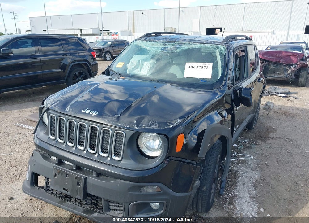2015 JEEP RENEGADE LATITUDE VIN: ZACCJABT4FPB25108
