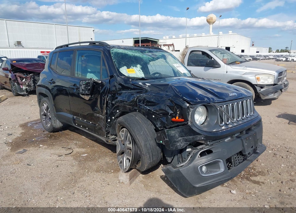 2015 JEEP RENEGADE LATITUDE VIN: ZACCJABT4FPB25108