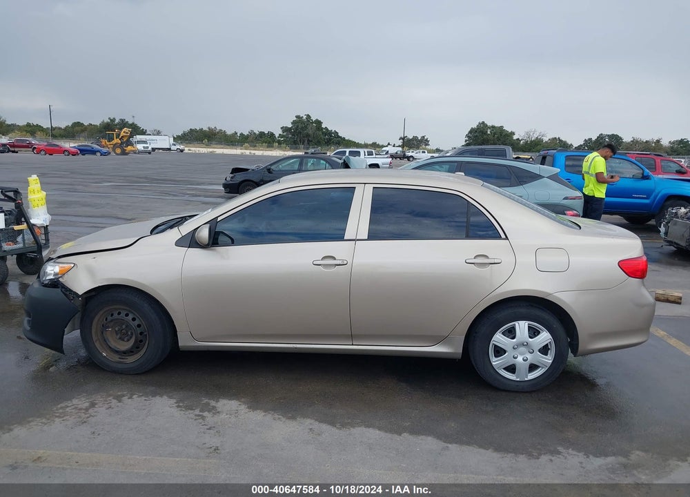 2009 TOYOTA COROLLA LE VIN: 2T1BU40E89C118896
