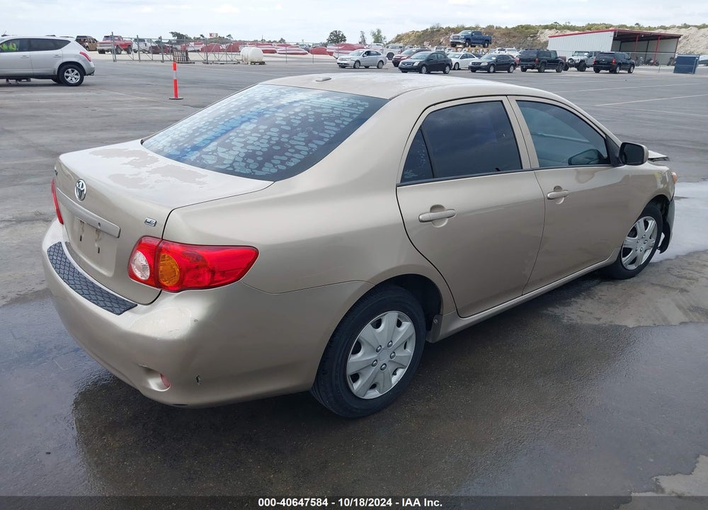 2009 TOYOTA COROLLA LE VIN: 2T1BU40E89C118896