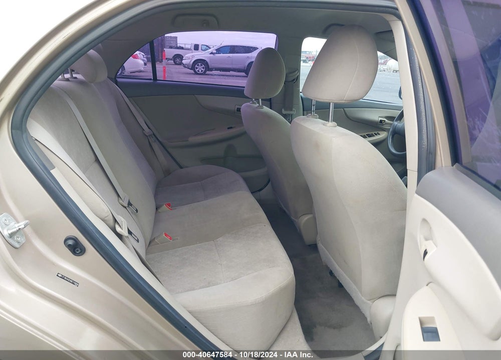 2009 TOYOTA COROLLA LE VIN: 2T1BU40E89C118896