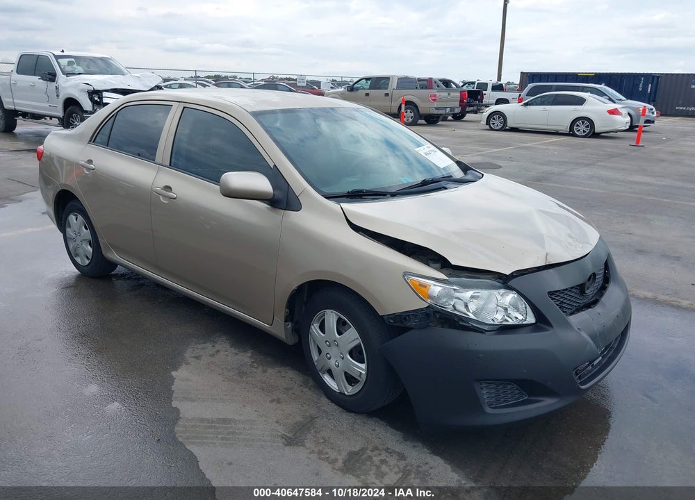 2009 TOYOTA COROLLA LE VIN: 2T1BU40E89C118896