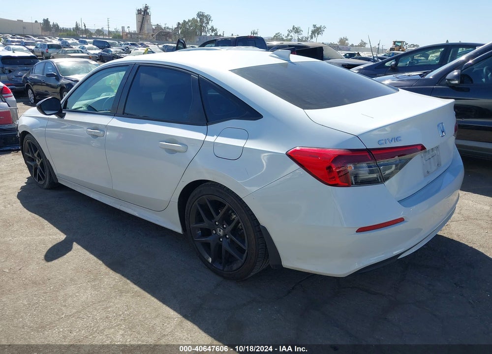 2022 HONDA CIVIC SPORT VIN: 2HGFE2F56NH556604