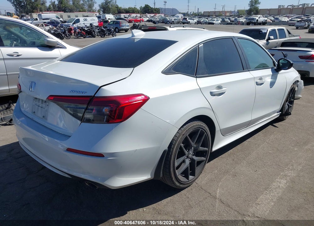 2022 HONDA CIVIC SPORT VIN: 2HGFE2F56NH556604