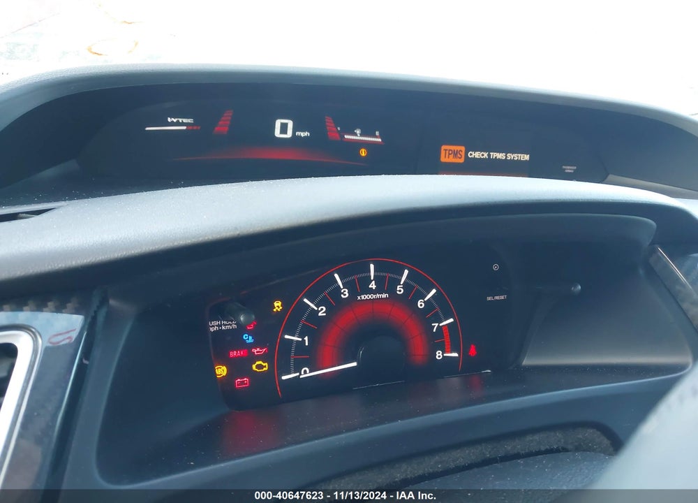 2013 HONDA CIVIC SI VIN: 2HGFG4A57DH703668
