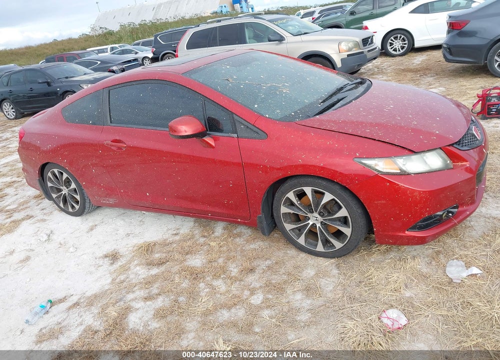 2013 HONDA CIVIC SI VIN: 2HGFG4A57DH703668