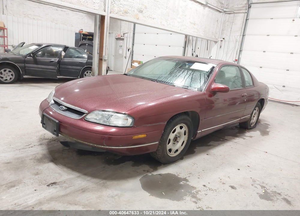 1998 CHEVROLET MONTE CARLO LS VIN: 2G1WW12M8W9167342