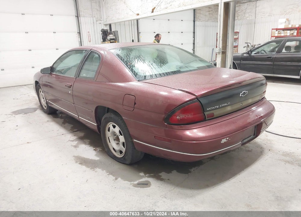 1998 CHEVROLET MONTE CARLO LS VIN: 2G1WW12M8W9167342