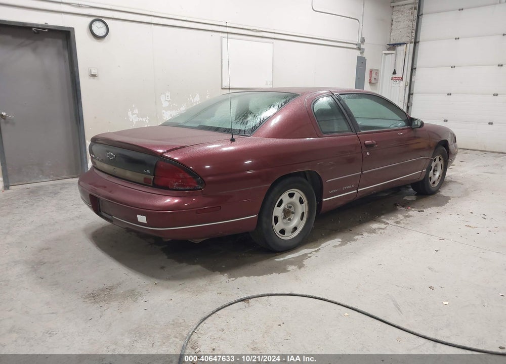 1998 CHEVROLET MONTE CARLO LS VIN: 2G1WW12M8W9167342