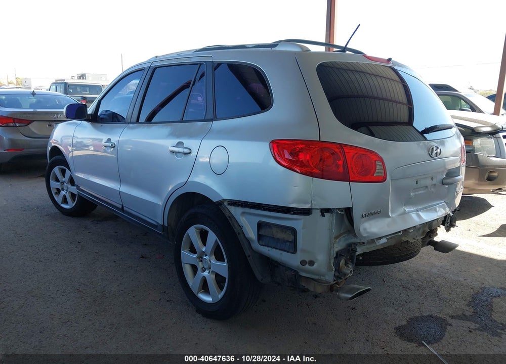 2007 HYUNDAI SANTA FE LIMITED/SE VIN: 5NMSH13E77H086058