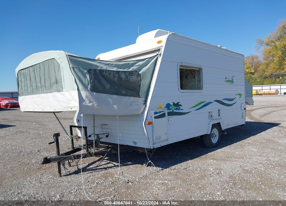 1999 KEYSTONE CABANA 1700 VIN: 4YDT17011X3008349