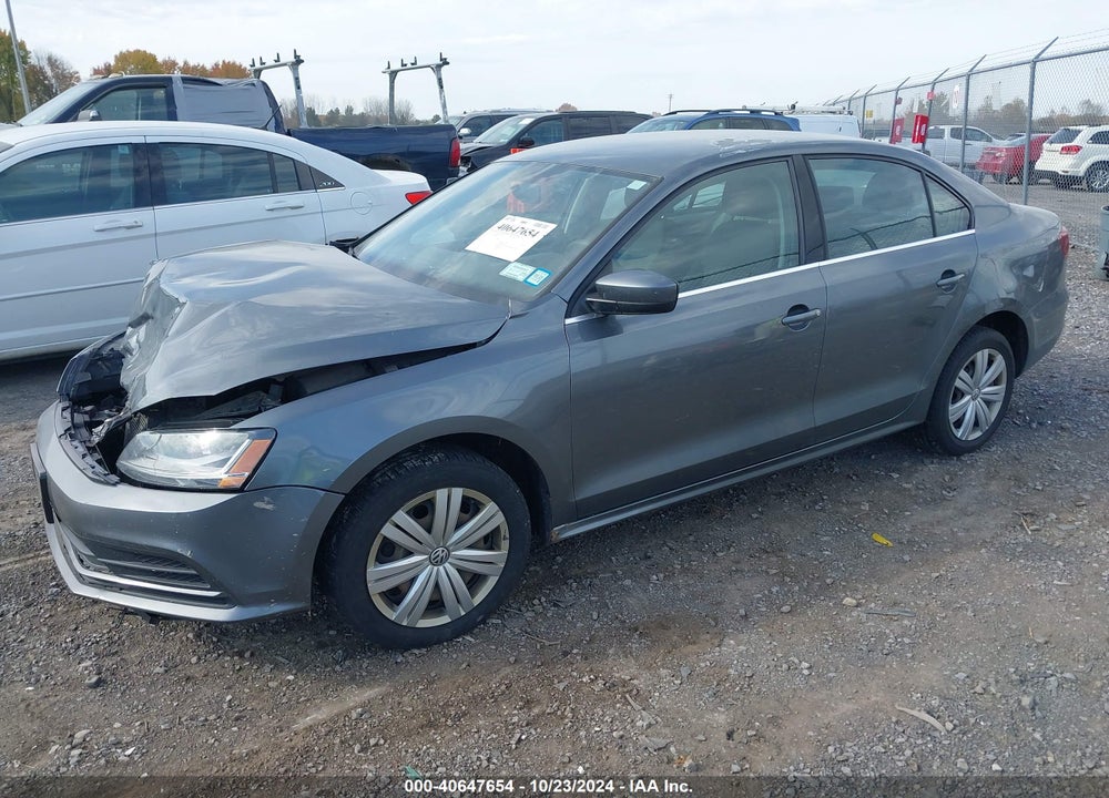 2017 VOLKSWAGEN JETTA 1.4T S VIN: 3VW2B7AJ8HM260655