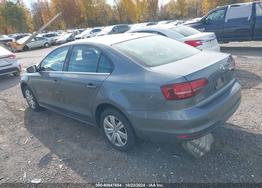 2017 VOLKSWAGEN JETTA 1.4T S VIN: 3VW2B7AJ8HM260655