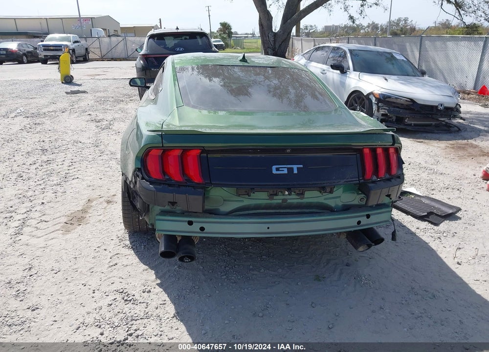 2022 FORD MUSTANG GT VIN: 1FA6P8CF8N5121346