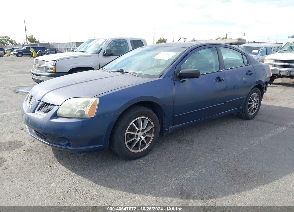 2004 MITSUBISHI GALANT ES VIN: 4A3AB46F14E110207