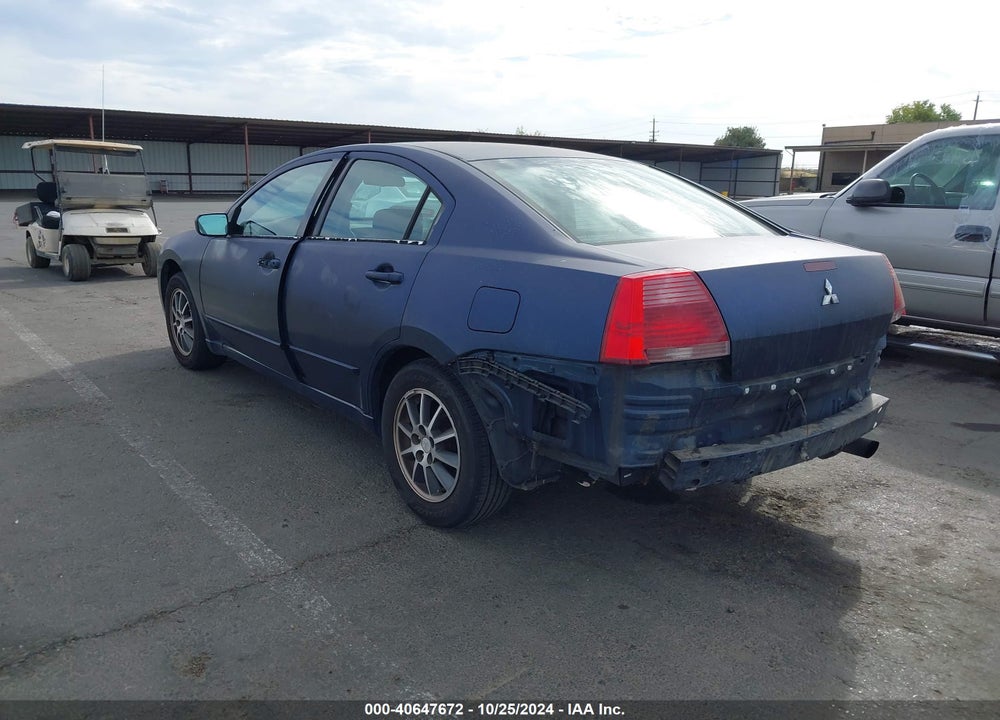 2004 MITSUBISHI GALANT ES VIN: 4A3AB46F14E110207
