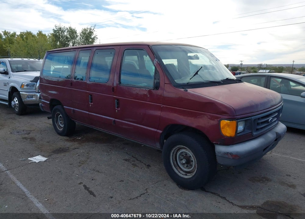 2003 FORD E-350 SUPER DUTY CHATEAU/XL/XLT VIN: 1FBNE31L83HB52037