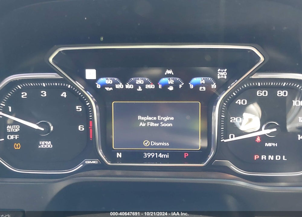 2021 GMC SIERRA 1500 4WD SHORT BOX AT4 VIN: 3GTP9EEL7MG241477