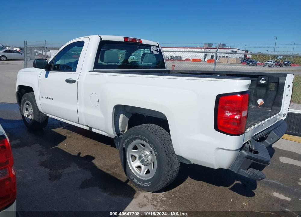 2016 CHEVROLET SILVERADO 1500 WT VIN: 1GCNCNEH6GZ207734