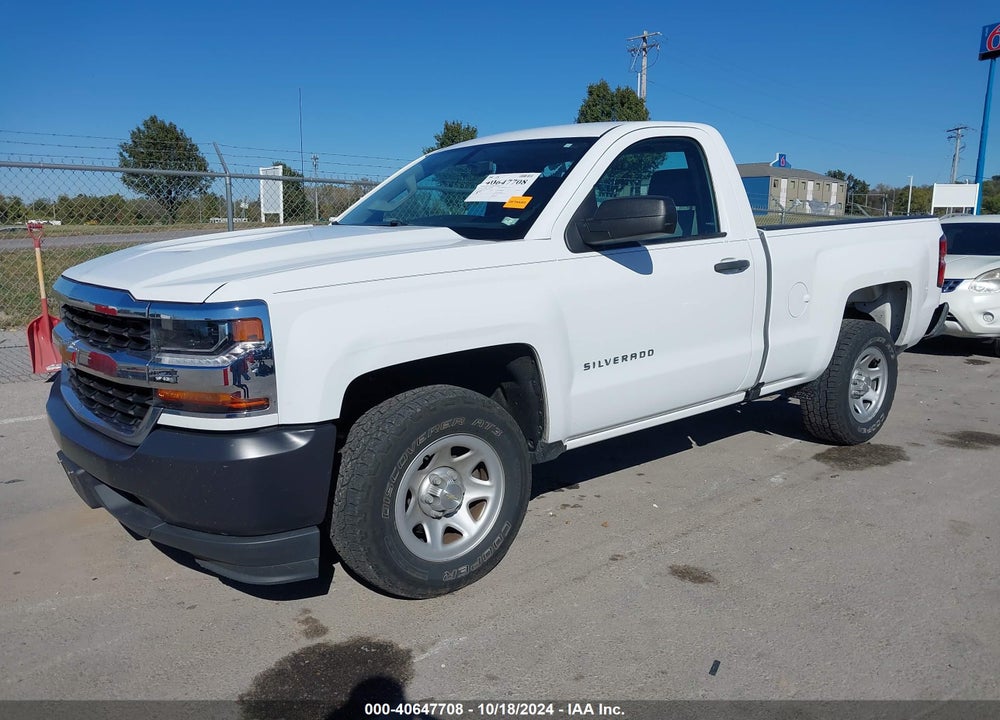 2016 CHEVROLET SILVERADO 1500 WT VIN: 1GCNCNEH6GZ207734