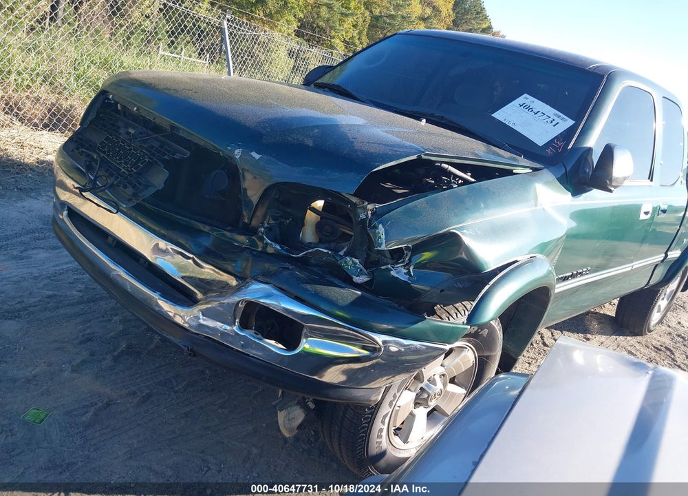 2002 TOYOTA TUNDRA SR5 V8 VIN: 5TBRT34112S271886