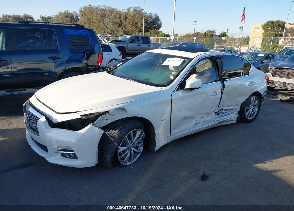 2017 INFINITI Q50 3.0T PREMIUM VIN: JN1EV7AP9HM736647