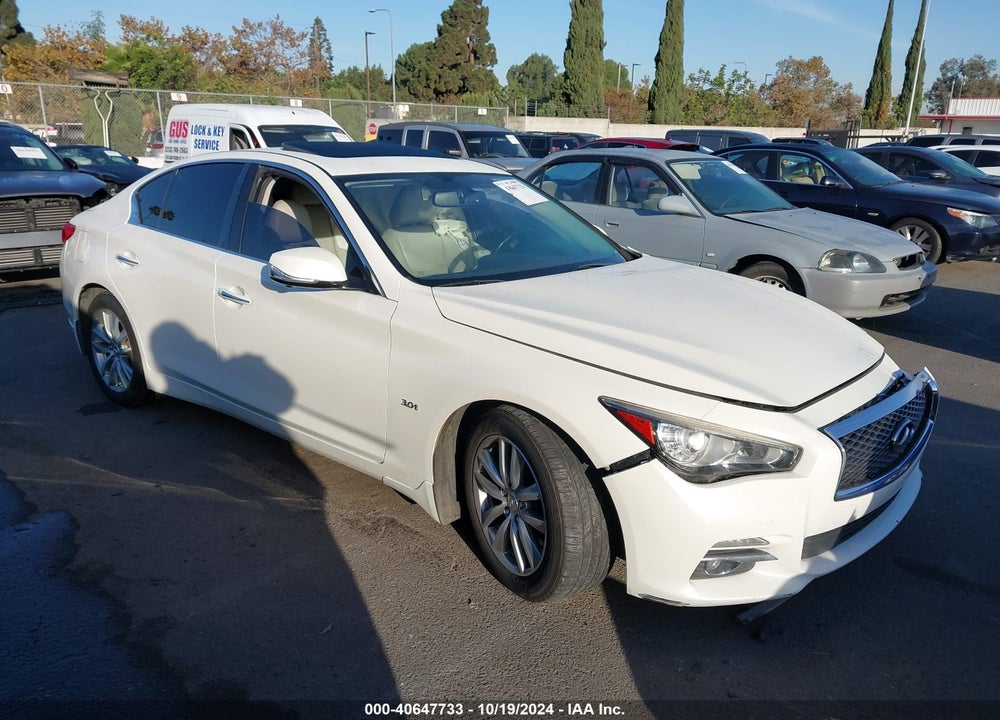 2017 INFINITI Q50 3.0T PREMIUM VIN: JN1EV7AP9HM736647