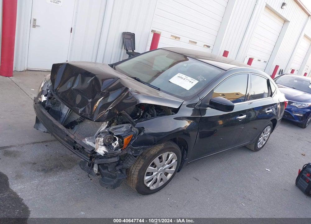 2016 NISSAN SENTRA SV VIN: 3N1AB7AP2GL676646