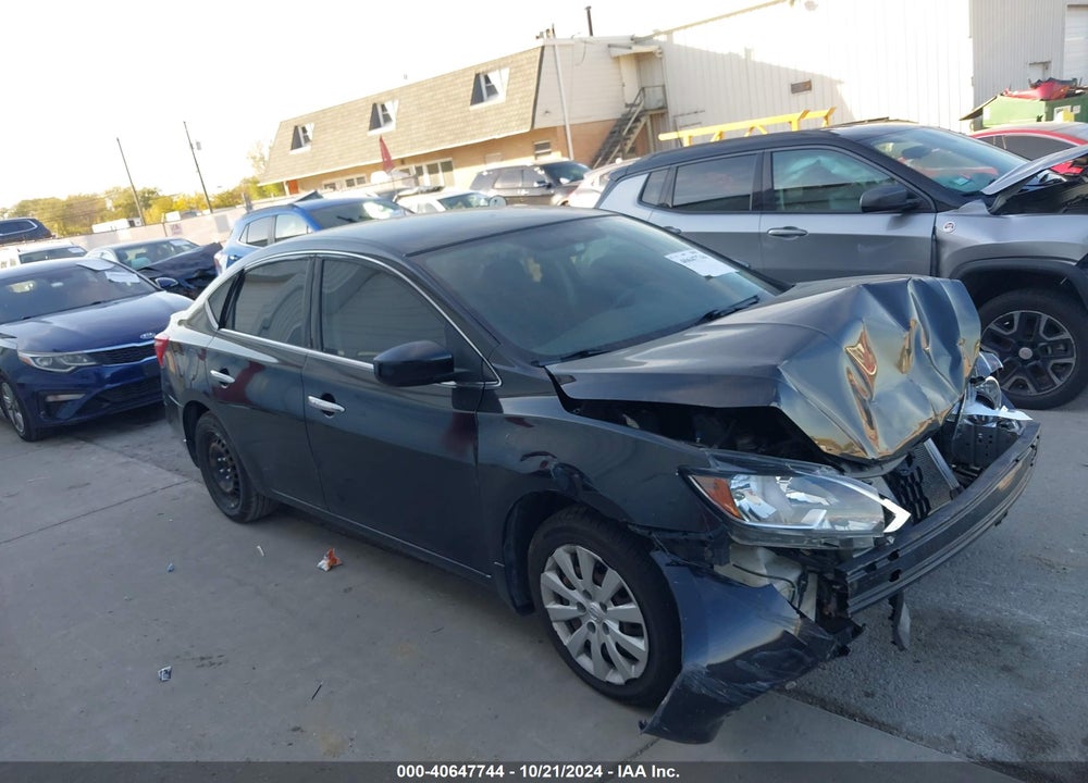 2016 NISSAN SENTRA SV VIN: 3N1AB7AP2GL676646