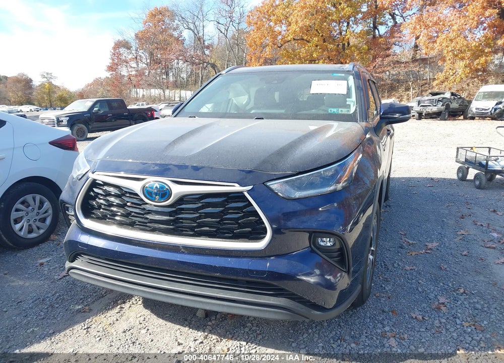 2021 TOYOTA HIGHLANDER HYBRID XLE VIN: 5TDGBRCH5MS048675