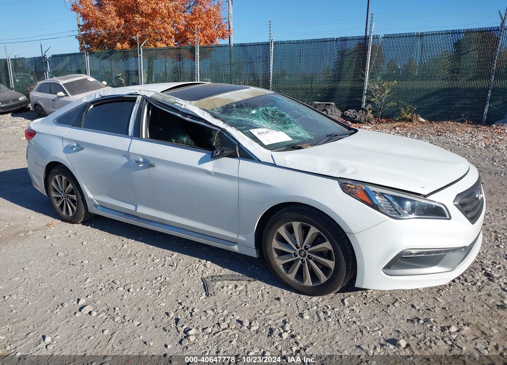 2016 HYUNDAI SONATA SPORT VIN: 5NPE34AFXGH369338