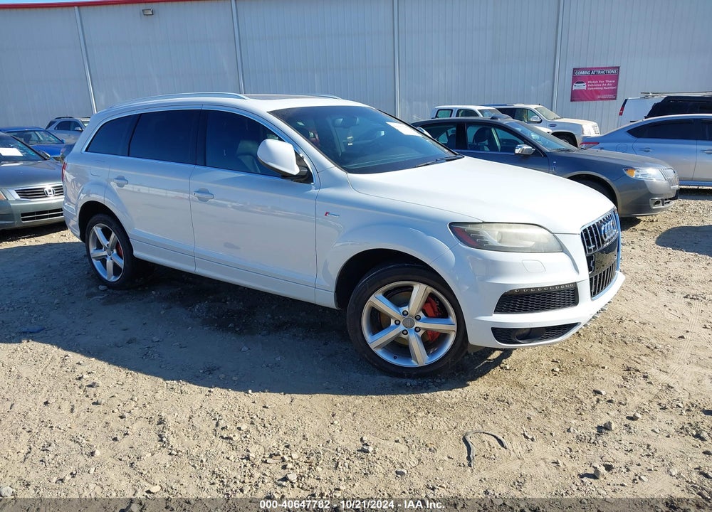 2013 AUDI Q7 3.0T S LINE PRESTIGE VIN: WA1DGAFE1DD008798