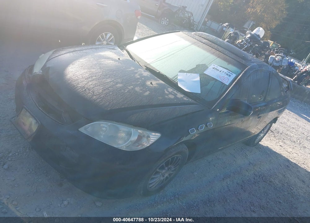2005 HONDA CIVIC EX VIN: 1HGEM22985L049004