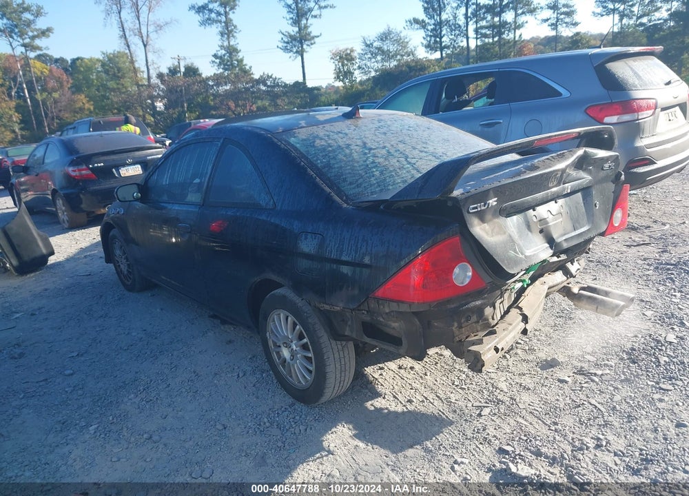 2005 HONDA CIVIC EX VIN: 1HGEM22985L049004