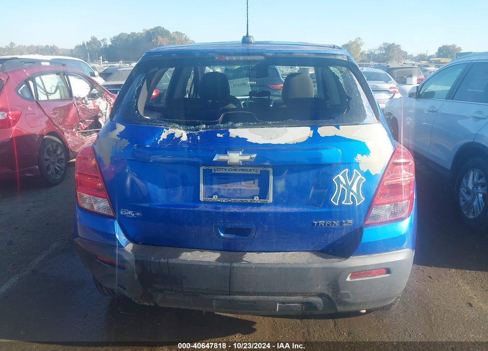 2015 CHEVROLET TRAX 1LS VIN: KL7CJKSB1FB189515