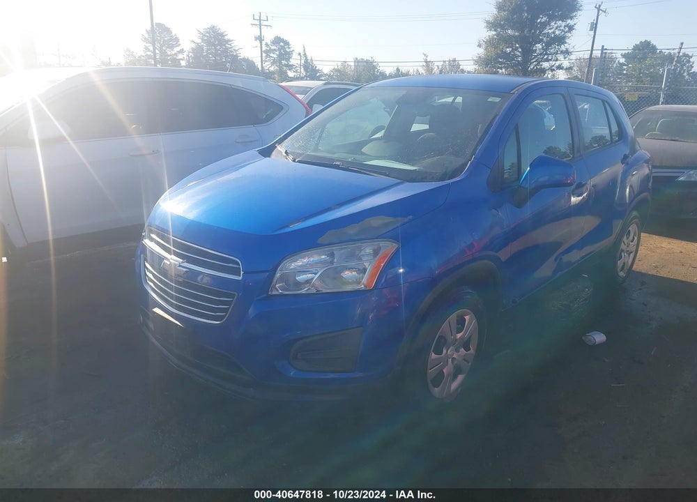 2015 CHEVROLET TRAX 1LS VIN: KL7CJKSB1FB189515