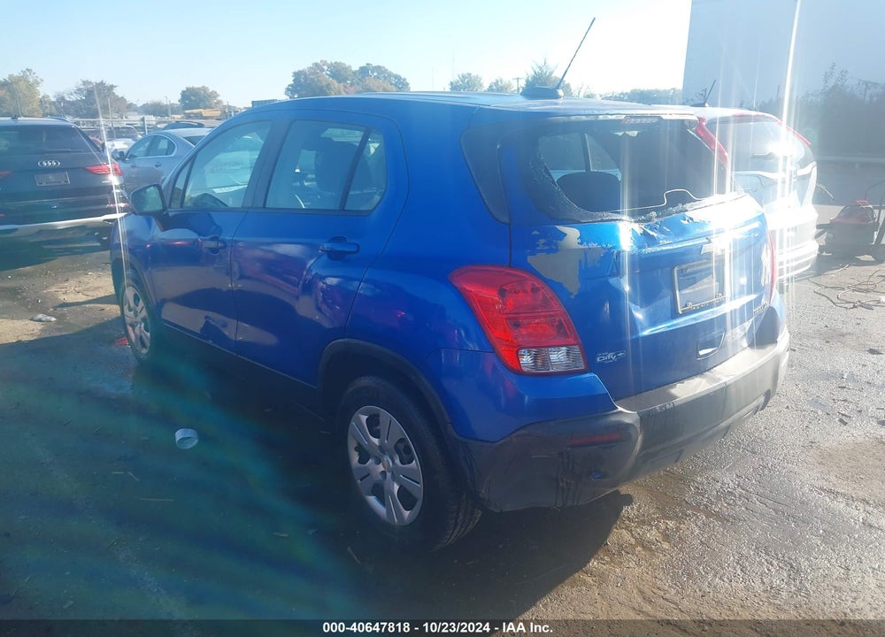 2015 CHEVROLET TRAX 1LS VIN: KL7CJKSB1FB189515