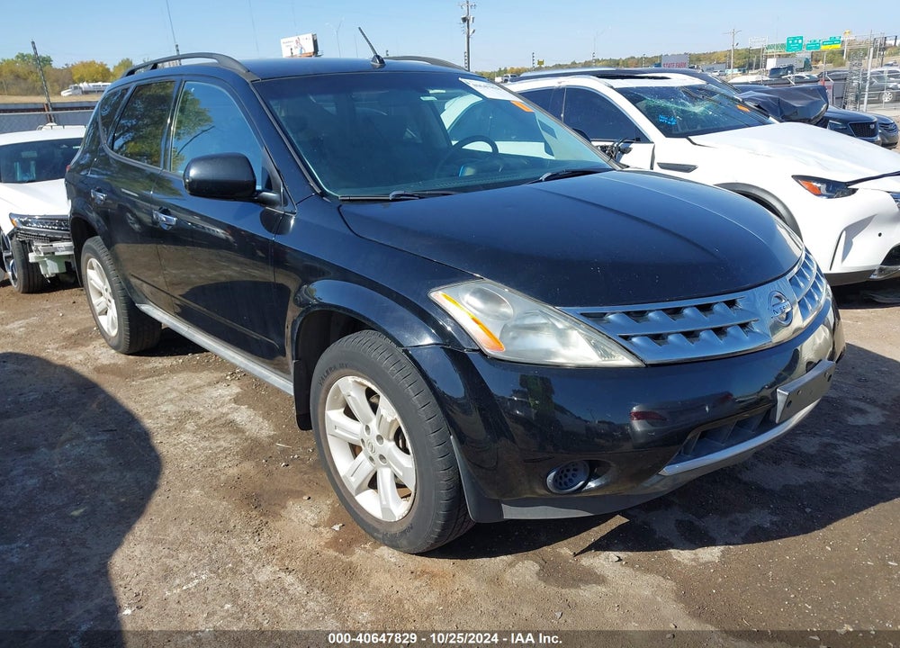 2007 NISSAN MURANO S VIN: JN8AZ08W87W601476