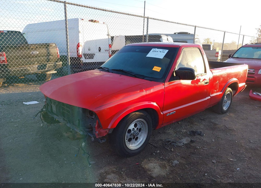 2000 CHEVROLET S-10 LS VIN: 1GCCS1440YK151897