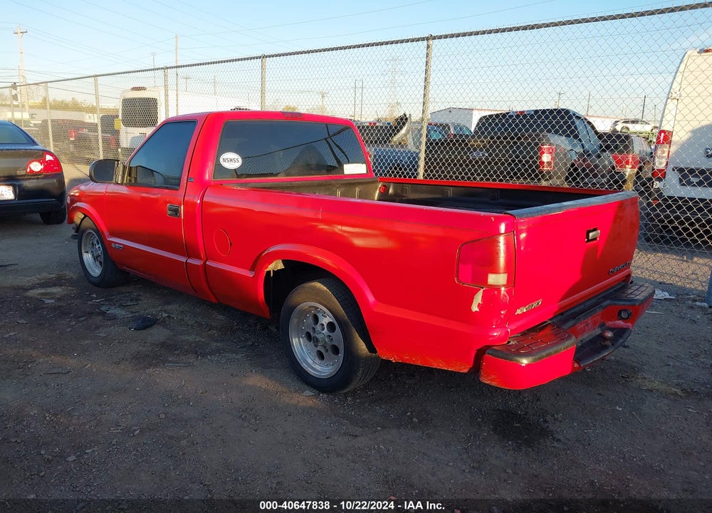 2000 CHEVROLET S-10 LS VIN: 1GCCS1440YK151897