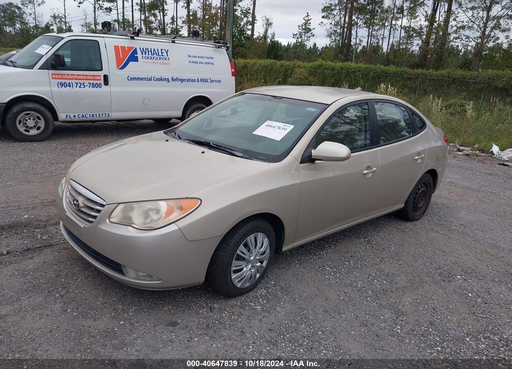 2010 HYUNDAI ELANTRA GLS VIN: KMHDU4AD3AU931533