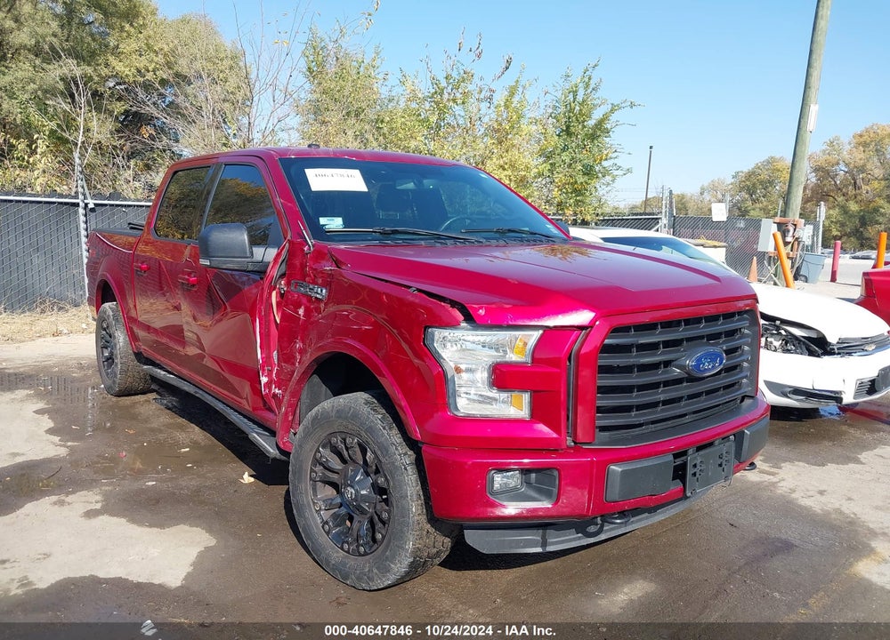 2016 FORD F-150 XLT VIN: 1FTEW1EPXGKD54381