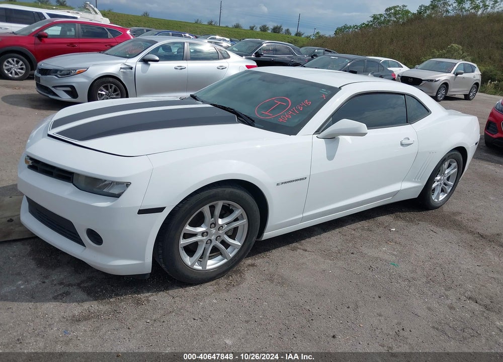 2014 CHEVROLET CAMARO 2LS VIN: 2G1FA1E35E9241008