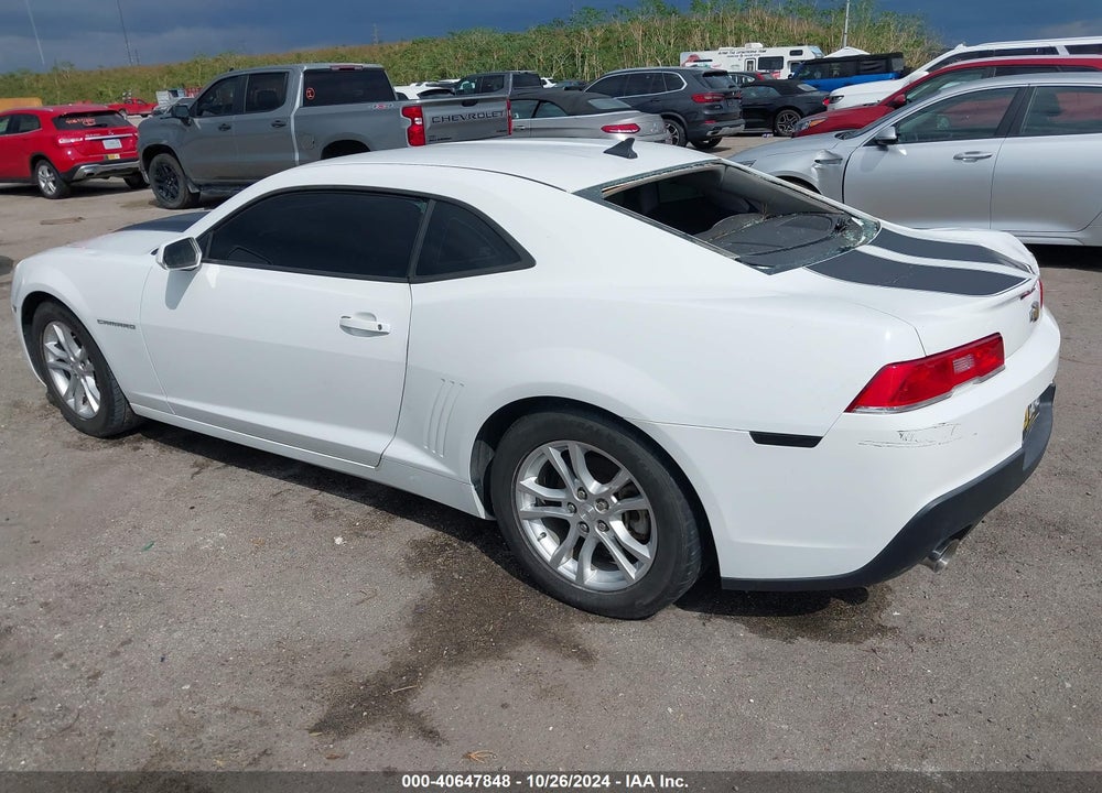 2014 CHEVROLET CAMARO 2LS VIN: 2G1FA1E35E9241008