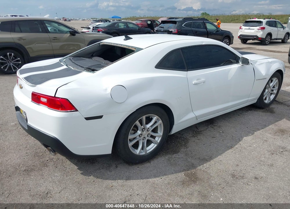 2014 CHEVROLET CAMARO 2LS VIN: 2G1FA1E35E9241008