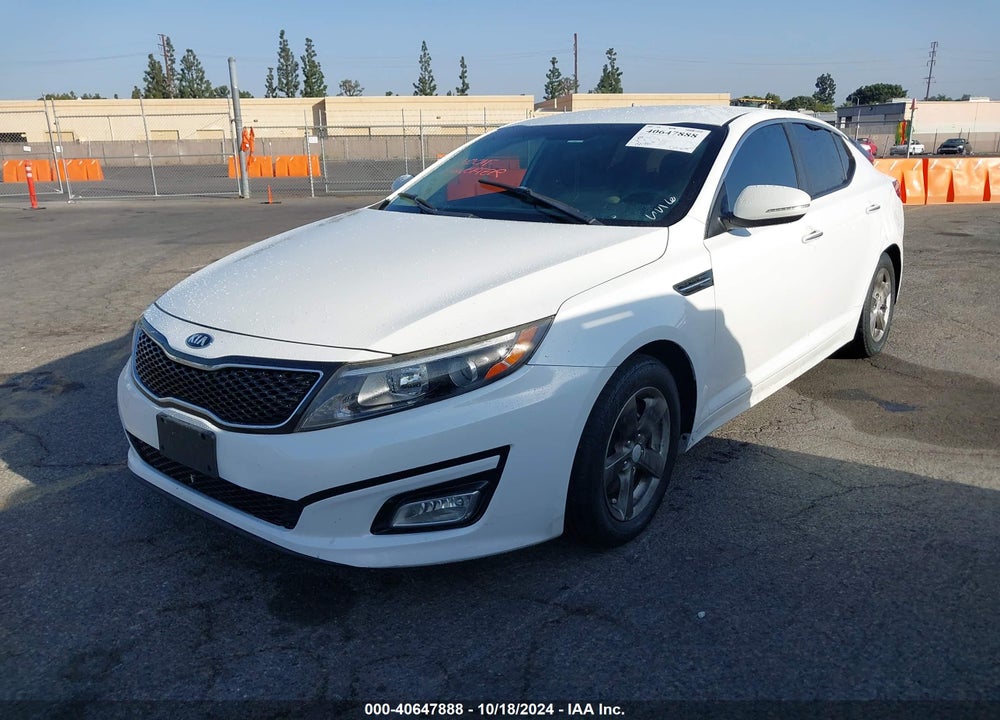 2015 KIA OPTIMA LX VIN: KNAGM4A70F5664586